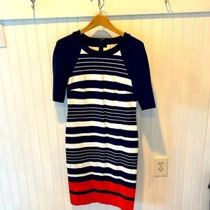 Michael Kors stripe knit dress